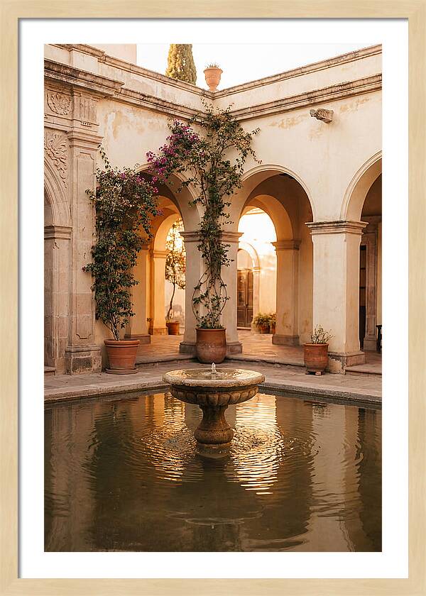 Alhambra Courtyard Serenity