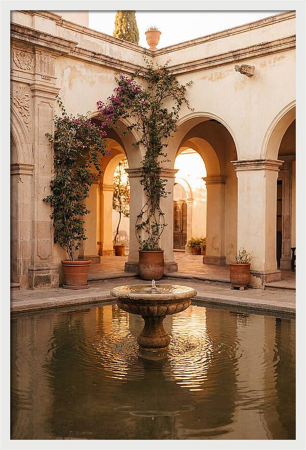 Alhambra Courtyard Serenity