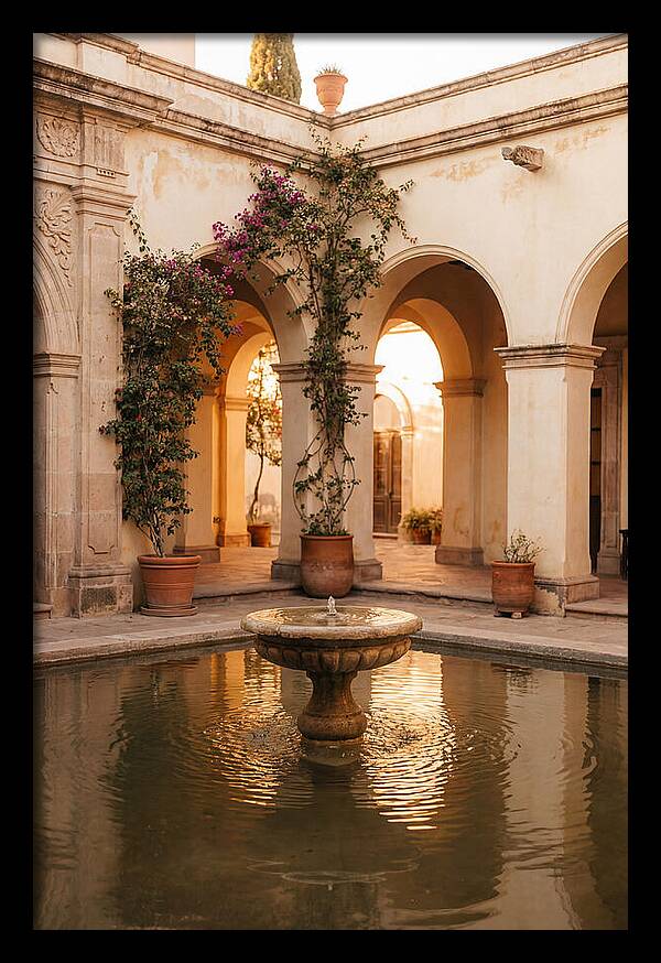 Alhambra Courtyard Serenity