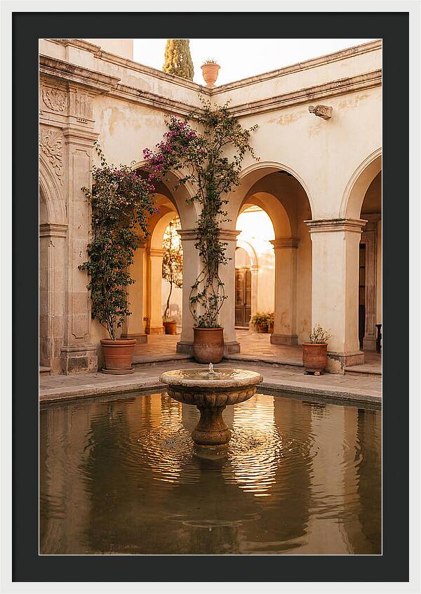 Alhambra Courtyard Serenity