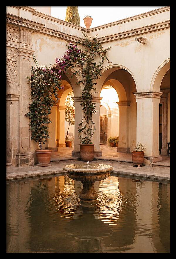 Alhambra Courtyard Serenity