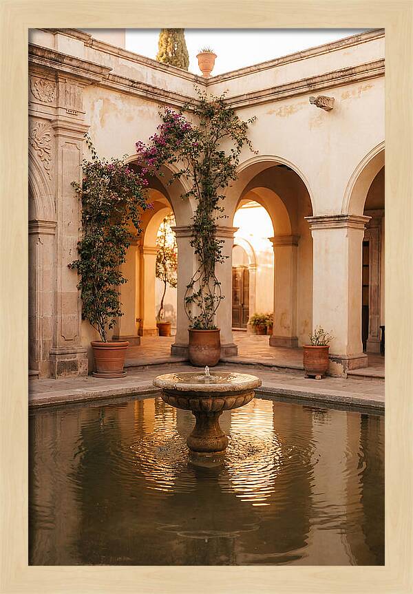 Alhambra Courtyard Serenity
