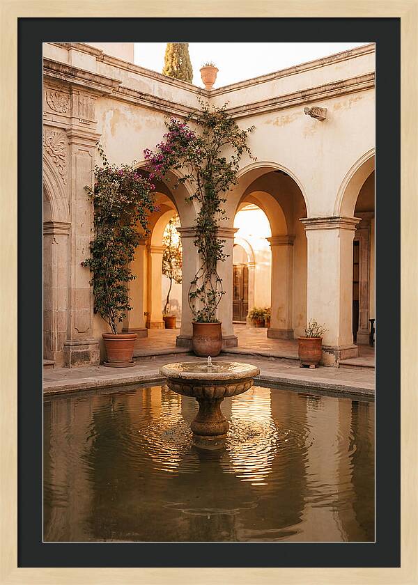 Alhambra Courtyard Serenity