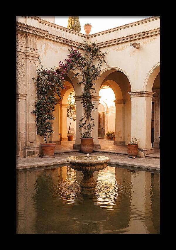 Alhambra Courtyard Serenity