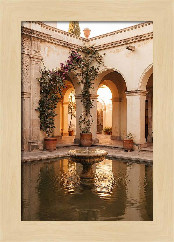 Alhambra Courtyard Serenity
