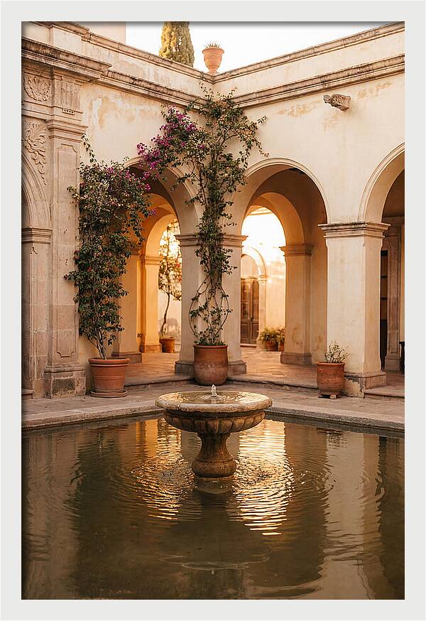Alhambra Courtyard Serenity