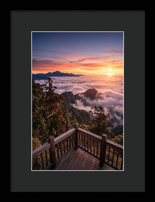 Alishan Sunrise Over Clouds