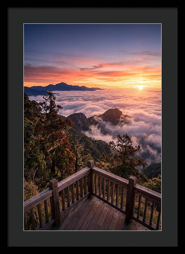 Alishan Sunrise Over Clouds