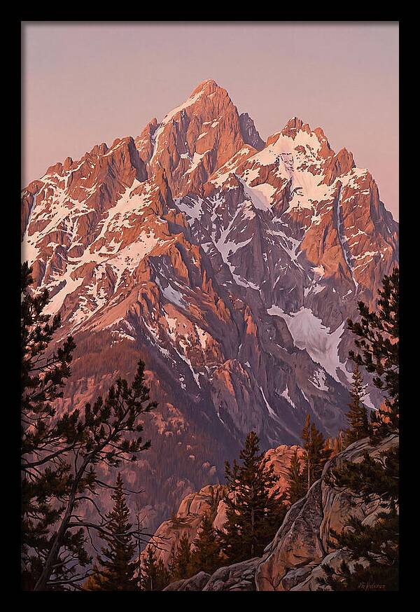 Alpenglow On Majestic Peaks