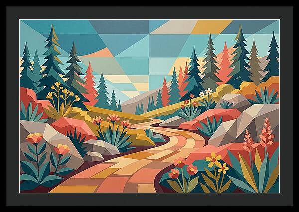 Alpine Garden Pathway