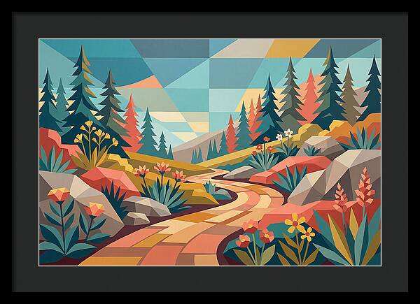 Alpine Garden Pathway
