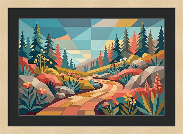Alpine Garden Pathway