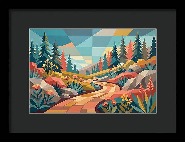 Alpine Garden Pathway