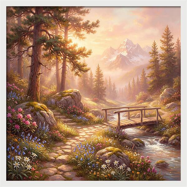 Alpine Garden Serenity