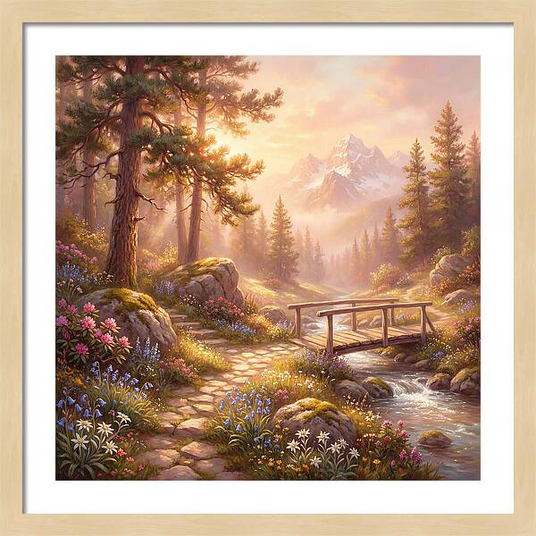 Alpine Garden Serenity
