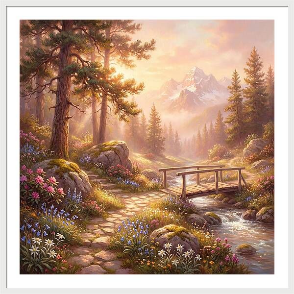 Alpine Garden Serenity
