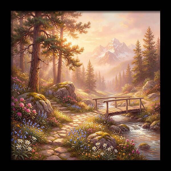 Alpine Garden Serenity