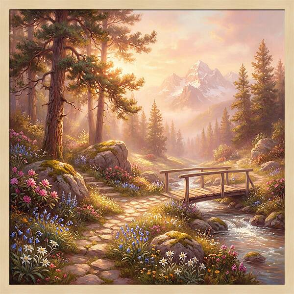 Alpine Garden Serenity