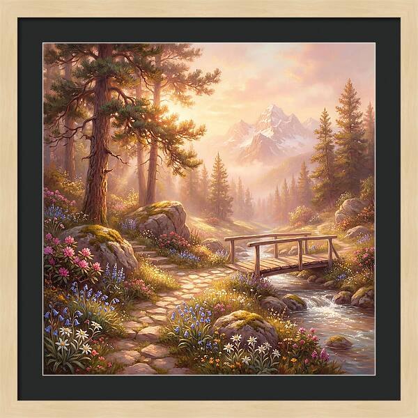 Alpine Garden Serenity