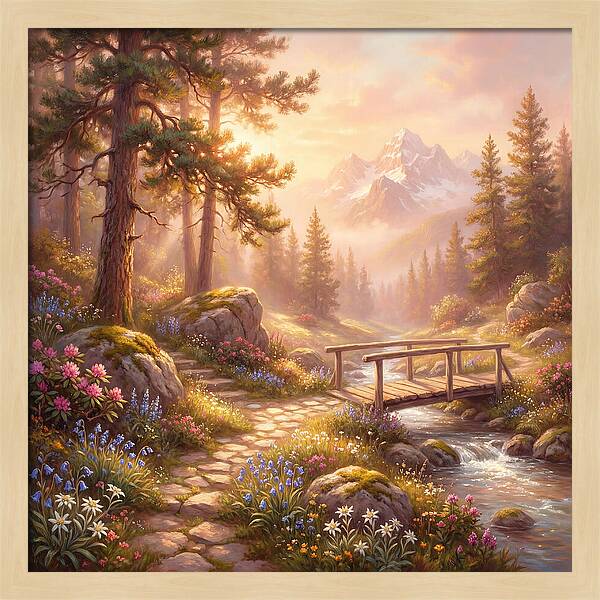 Alpine Garden Serenity