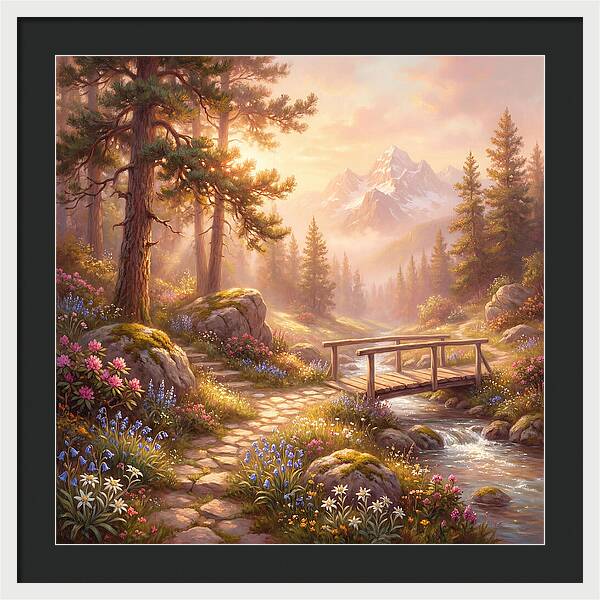 Alpine Garden Serenity