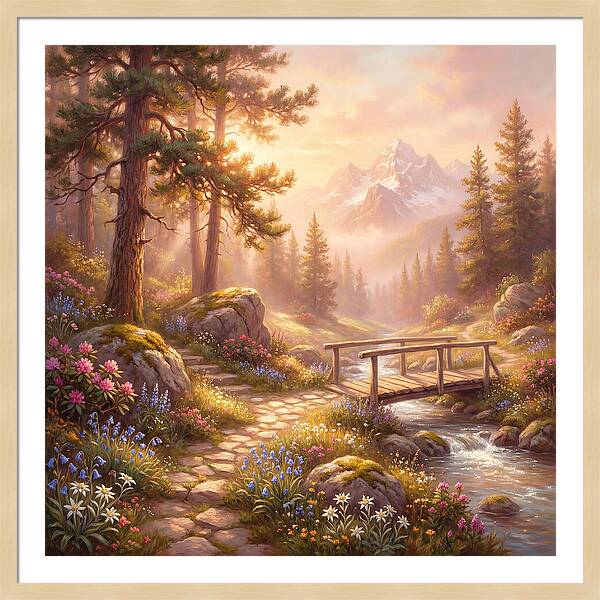 Alpine Garden Serenity