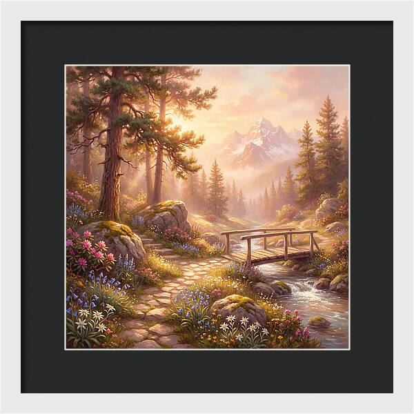 Alpine Garden Serenity