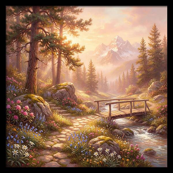Alpine Garden Serenity