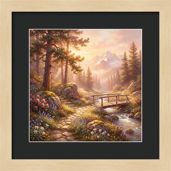 Alpine Garden Serenity