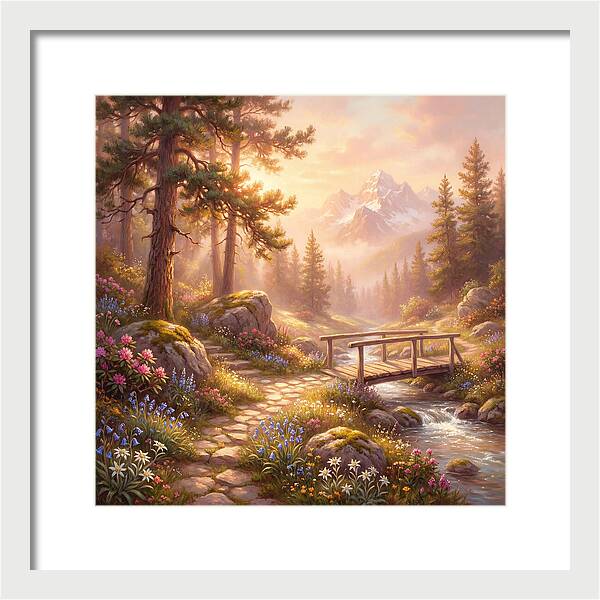 Alpine Garden Serenity