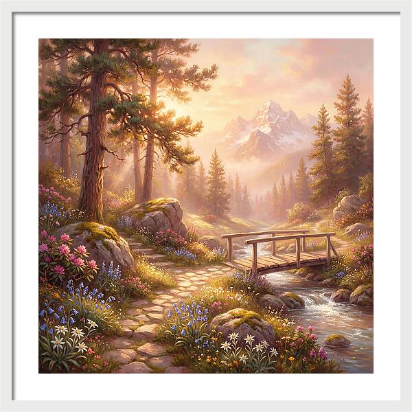 Alpine Garden Serenity