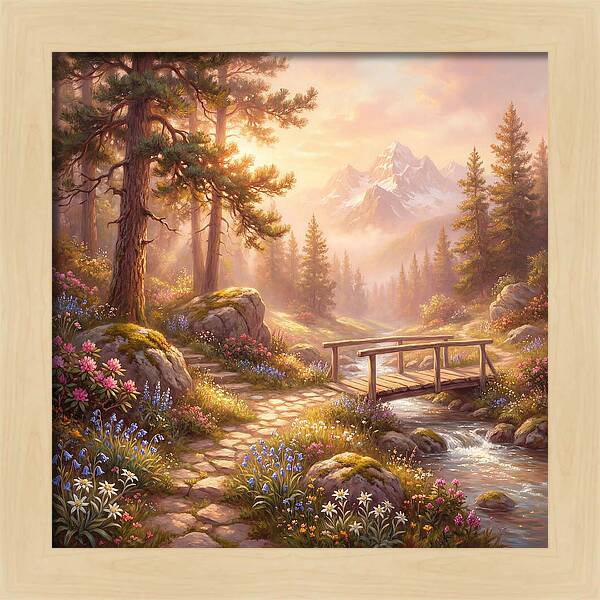 Alpine Garden Serenity
