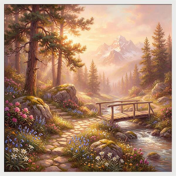 Alpine Garden Serenity