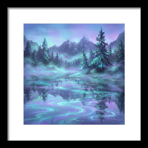 Alpine Lake Reflections