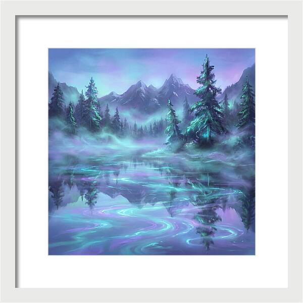 Alpine Lake Reflections