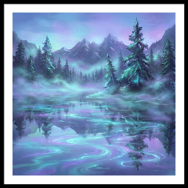 Alpine Lake Reflections
