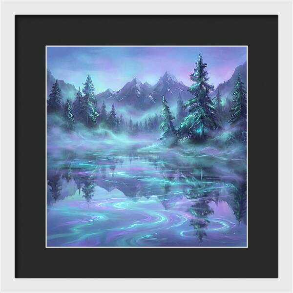 Alpine Lake Reflections