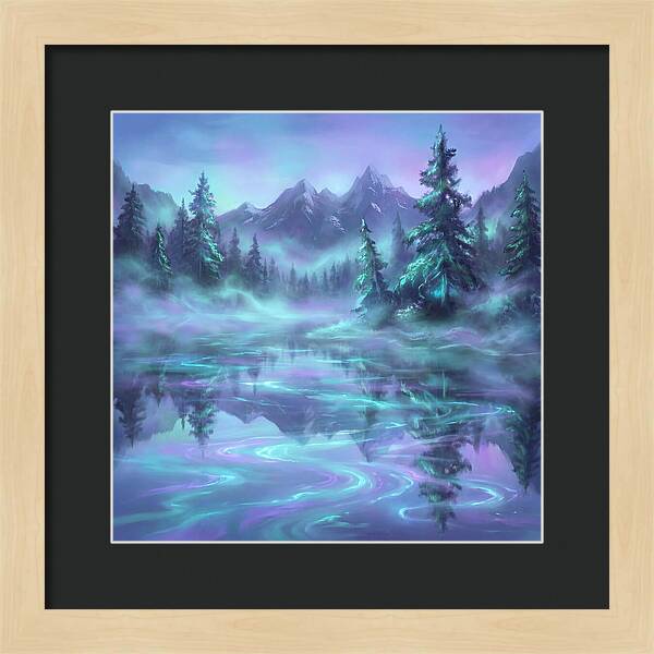 Alpine Lake Reflections