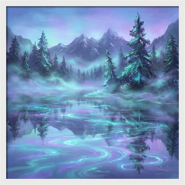 Alpine Lake Reflections