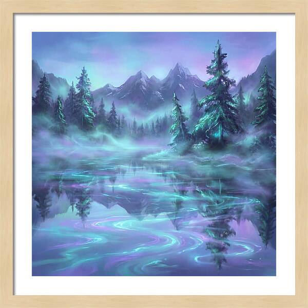 Alpine Lake Reflections