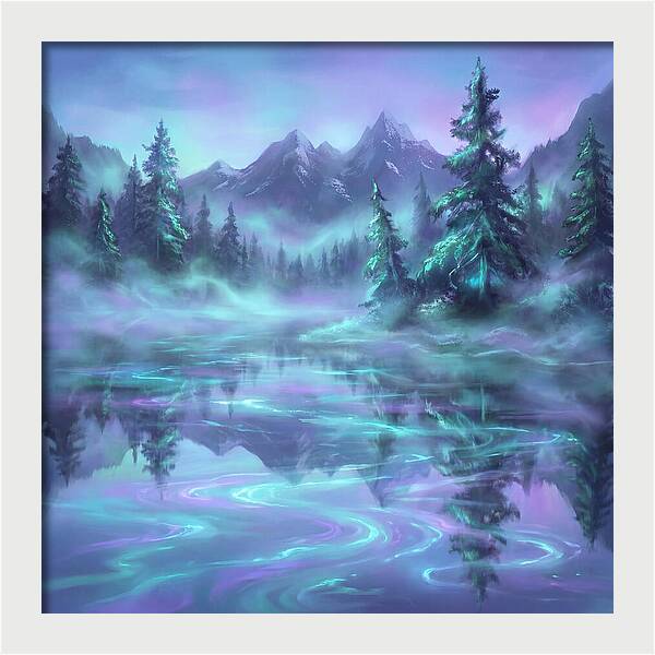 Alpine Lake Reflections