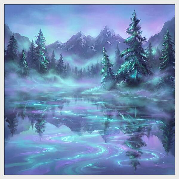 Alpine Lake Reflections