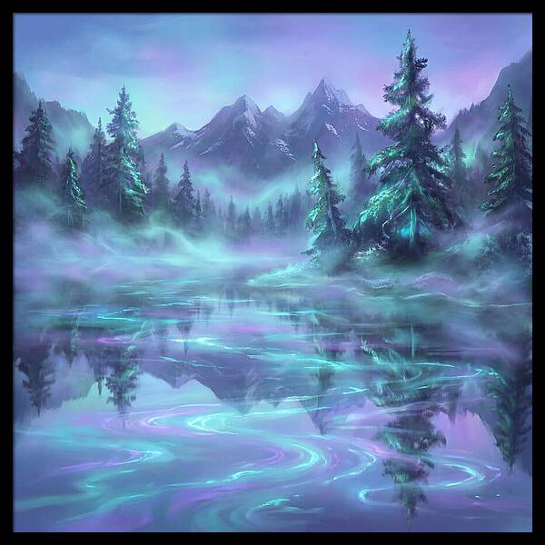 Alpine Lake Reflections