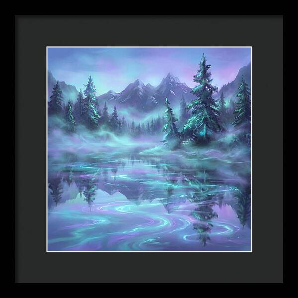 Alpine Lake Reflections