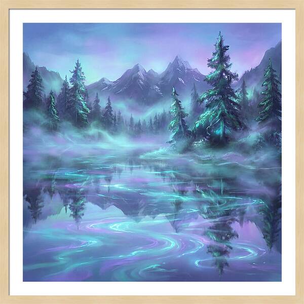 Alpine Lake Reflections