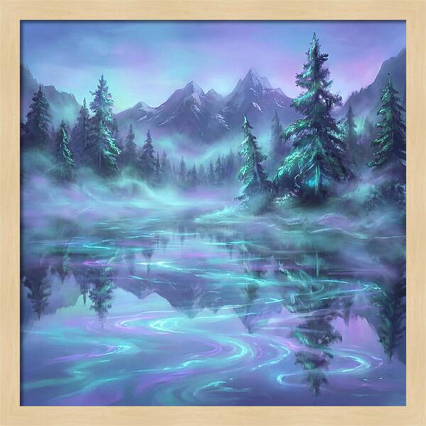 Alpine Lake Reflections