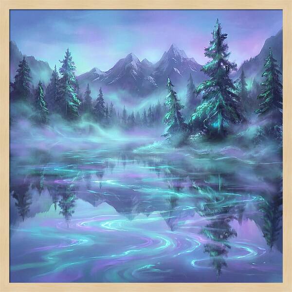 Alpine Lake Reflections