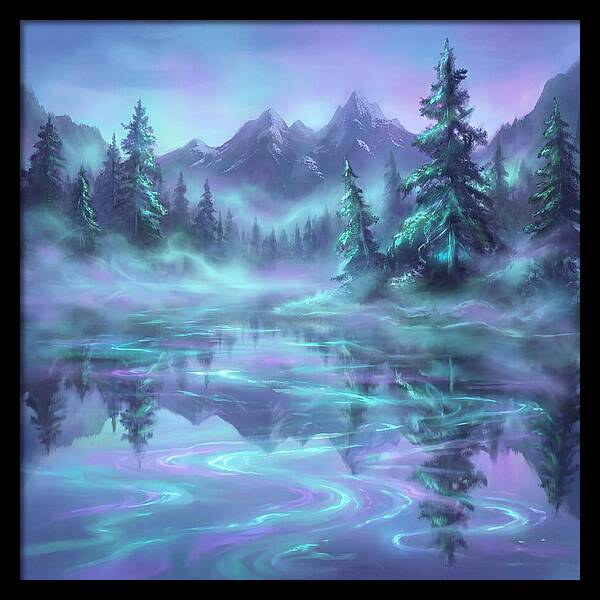 Alpine Lake Reflections