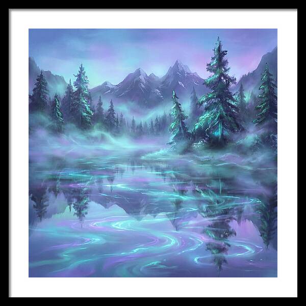 Alpine Lake Reflections