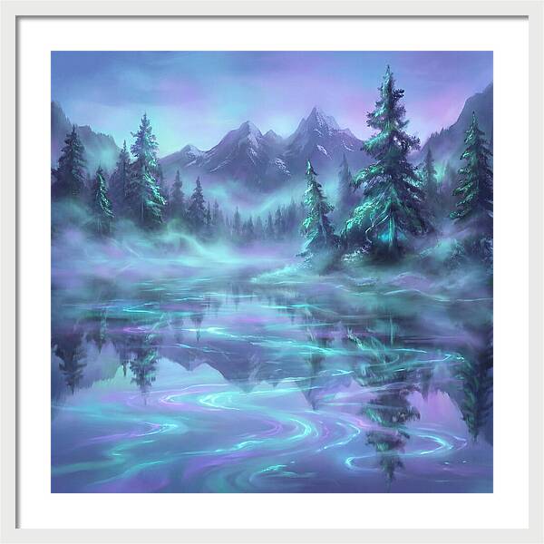 Alpine Lake Reflections